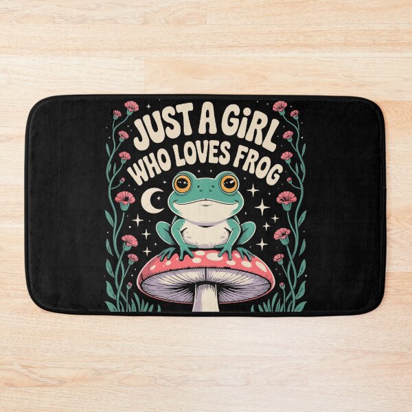 Item preview, Just a girl who loves frog designed and sold by Faissal Thomass.