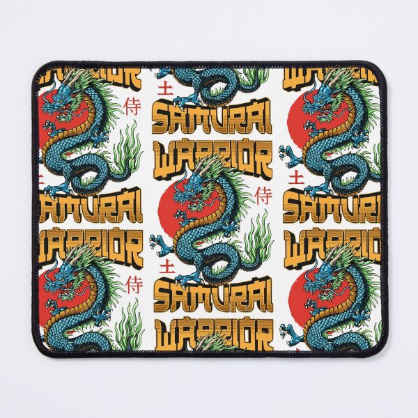 Item preview, Dragon Warrior Samurai Urban Japan Street Pop Art  designed and sold by bartink.co.