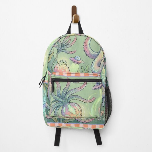 Item preview, Cute Multi Eyed Alien Monster Magical Garden Pastel designed and sold by zzz888.