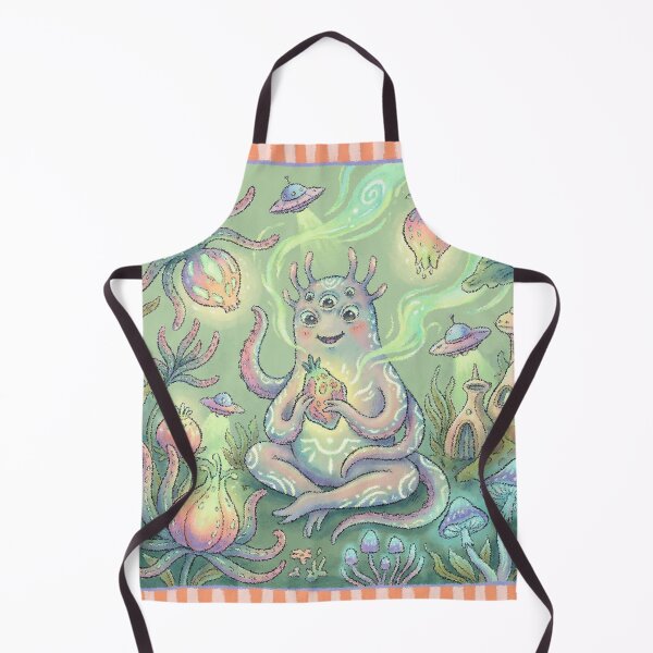 Item preview, Cute Multi Eyed Alien Monster Magical Garden Pastel designed and sold by zzz888.