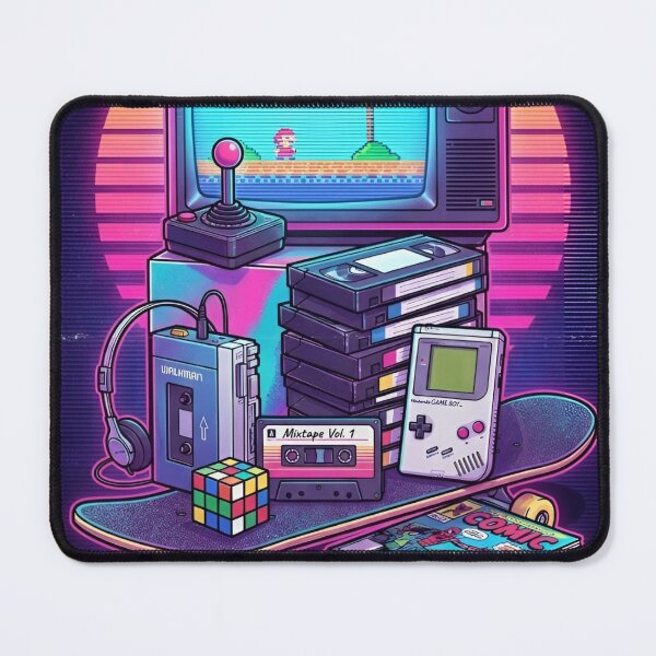Item preview, Forever Young Pixel Retro Nostalgia designed and sold by BloomOfDesign.