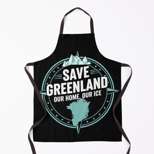 Item preview, Save Greenland - Protect the Arctic Map & Compass Vector designed and sold by axiksa10.