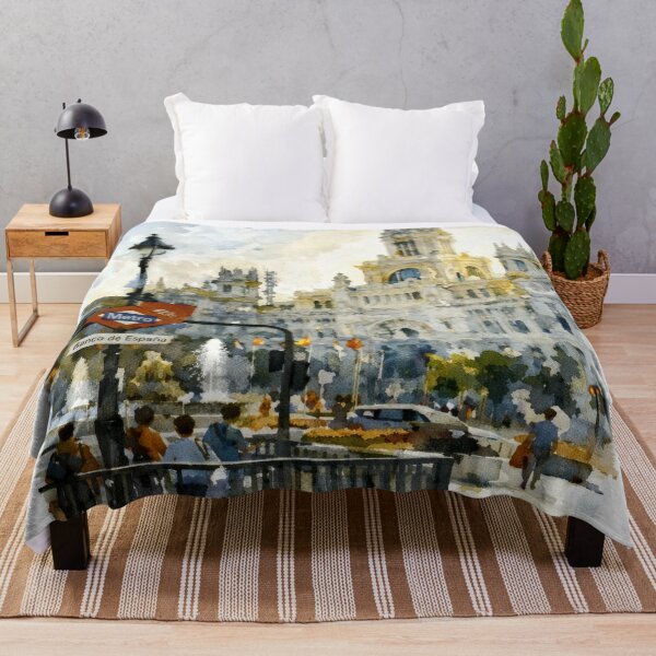 Item preview, Madrid Cibeles Watercolor designed and sold by caracatita75.