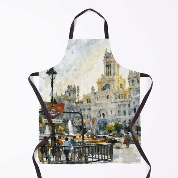 Item preview, Madrid Cibeles Watercolor designed and sold by caracatita75.