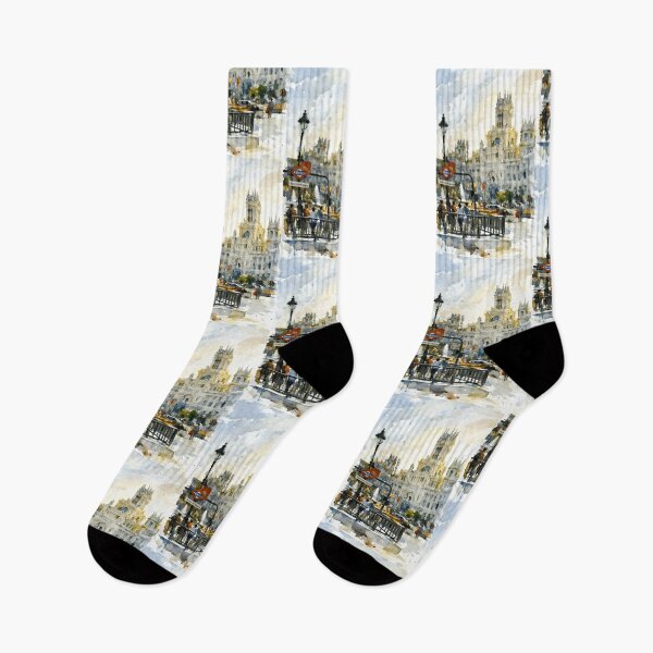 Item preview, Madrid Cibeles Watercolor designed and sold by caracatita75.