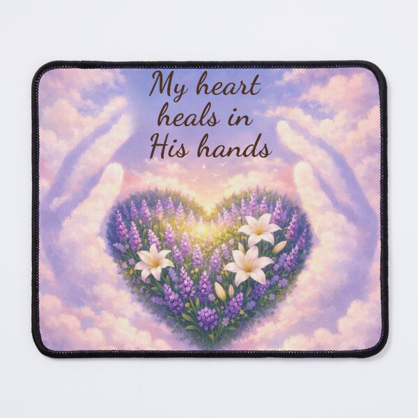 Item preview, My heart heals in his hands designed and sold by Creavatim .