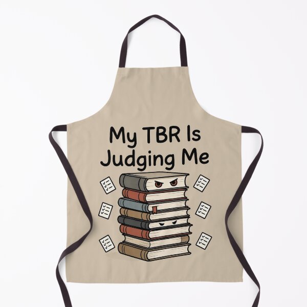 Item preview, My TBR Is Judging Me Funny Stack of Books Reader Humor designed and sold by SplashTastic.