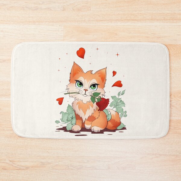 Item preview, Sweet Valentine’s Day Kitten designed and sold by NMT Designs.