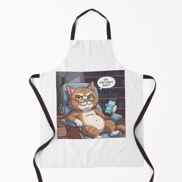 Item preview, Professional Level Sarcastic Cat designed and sold by PetJoyPrintsCO.