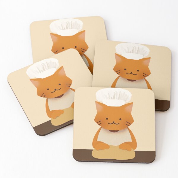 Item preview, Bread-Making Cat designed and sold by Asutip.