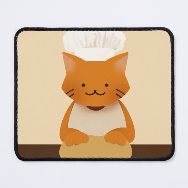 Item preview, Bread-Making Cat designed and sold by Asutip.