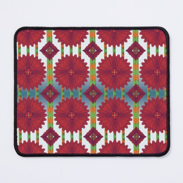 Item preview, Endless Red Strength Mandala designed and sold by OIL Pattern Design .