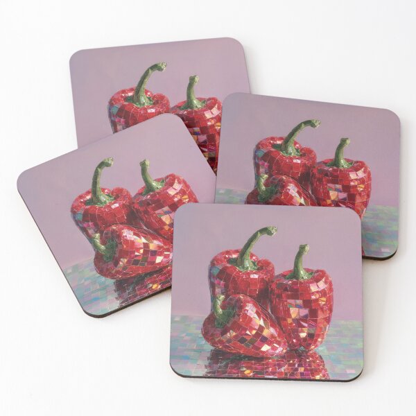 Item preview, Disco Red Peppers designed and sold by AImazeD.