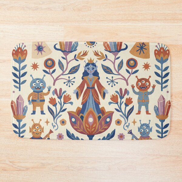 Item preview, Alien Queen Folk Art Musical Garden designed and sold by zzz888.