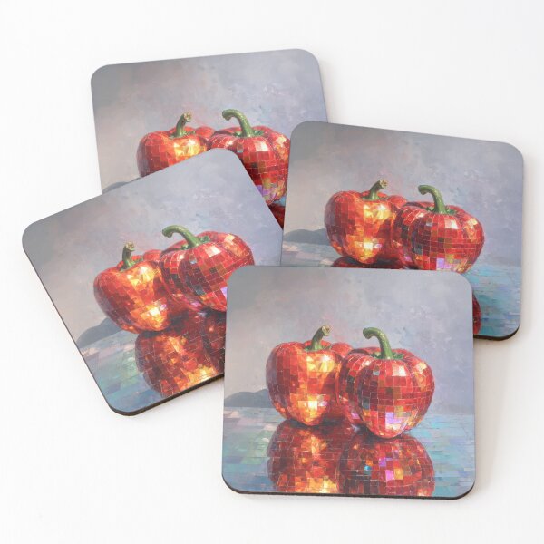 Item preview, Disco Red Peppers designed and sold by AImazeD.