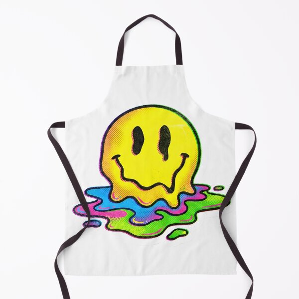 Item preview, Acid Melt Distorted Smiley Face Neo-Psychedelic Rave Graphic designed and sold by StickyGuys.