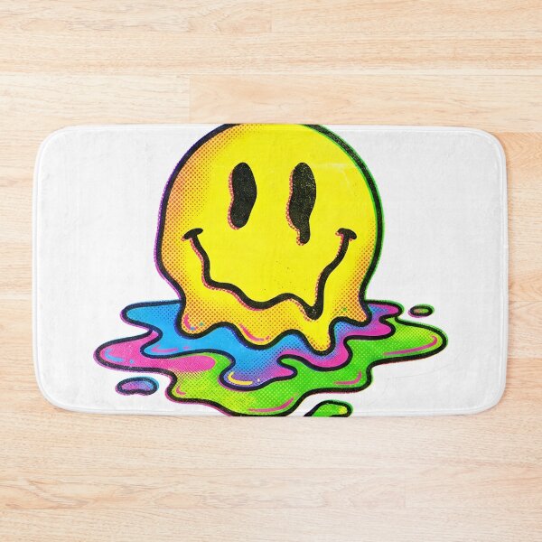 Item preview, Acid Melt Distorted Smiley Face Neo-Psychedelic Rave Graphic designed and sold by StickyGuys.