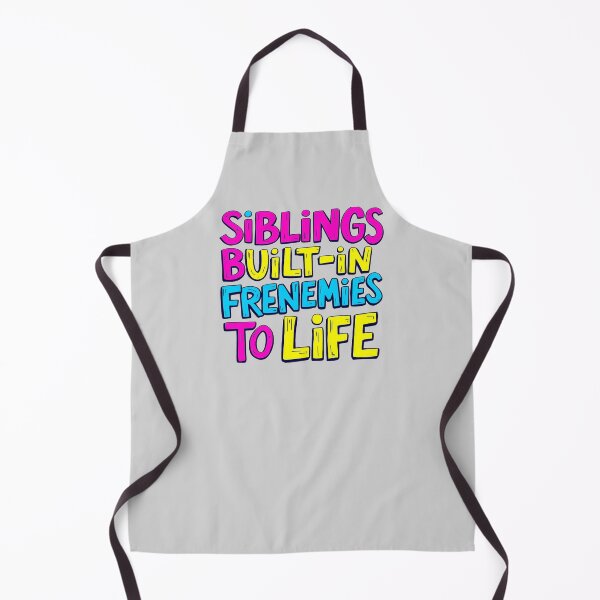Item preview, Sibling Frenemies for Life - Funny Brother Sister Rivalry designed and sold by SholoStudio.