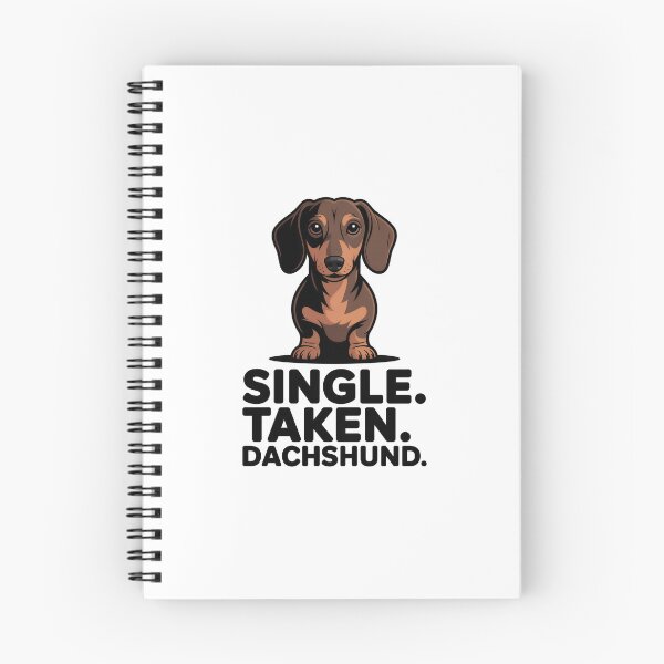 Item preview, Single Taken Dachshund – Anti Valentine Dog Shirt designed and sold by Karlas-things.
