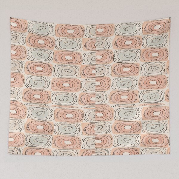 Item preview, Playful Squircle Pattern in Pastel Colors designed and sold by mari0n980.