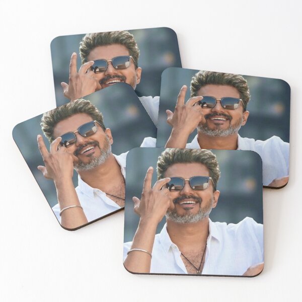 Item preview, Thalapathy Vijay South Indian Style Mass Hero Sunglasses Portrait designed and sold by Visvalingam Kumaran.