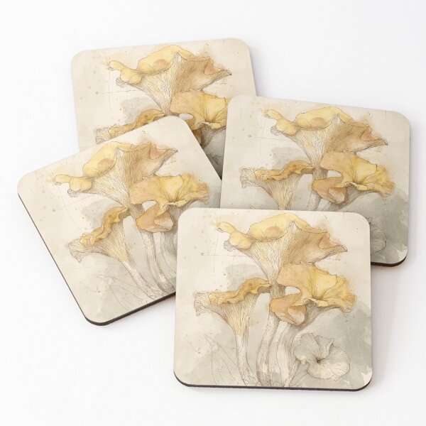 Item preview, Golden Forest Chanterelles designed and sold by NordicDreams.