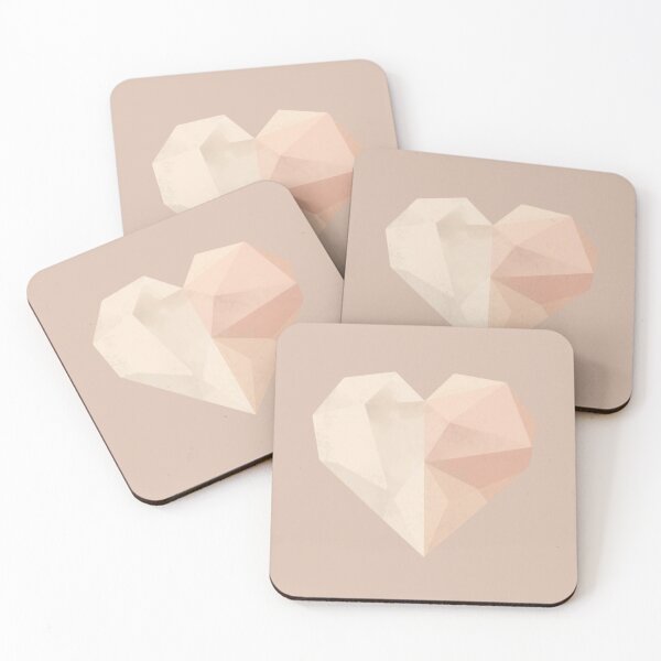 Item preview, Abstract Geometric Heart | Minimal Scandinavian Style designed and sold by AM-little-shop.
