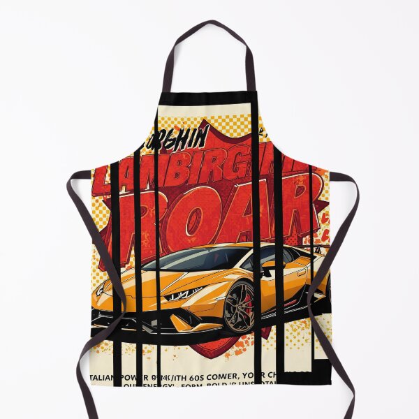 Item preview, Lamborghin Huracá EVO, 60s comic energy Born to Roar 7 designed and sold by Neon G.