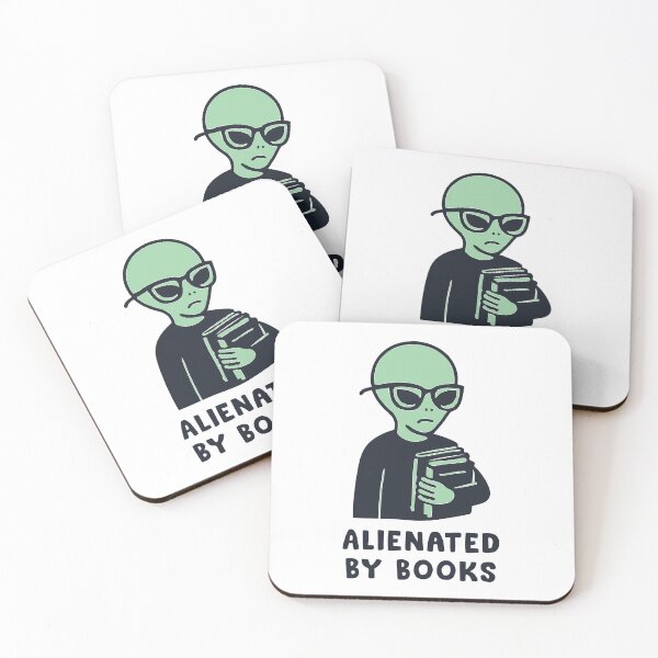 Item preview, Alienated By Books designed and sold by Scaryzz.