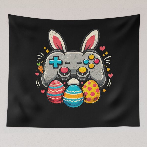 Item preview, Easter Video Game Bunny Egg Gaming Gamer Boys Men Youth Kids designed and sold by clothesy7.