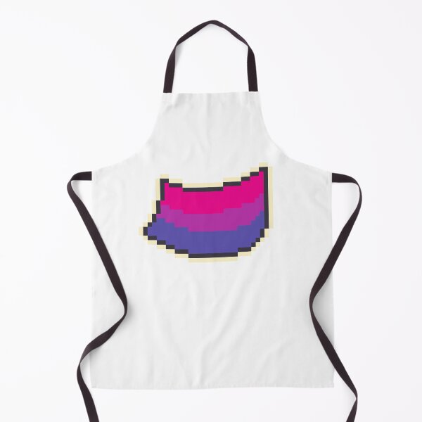 Item preview, Pixel Art Bisexual Flag designed and sold by SzmatterDesigns.