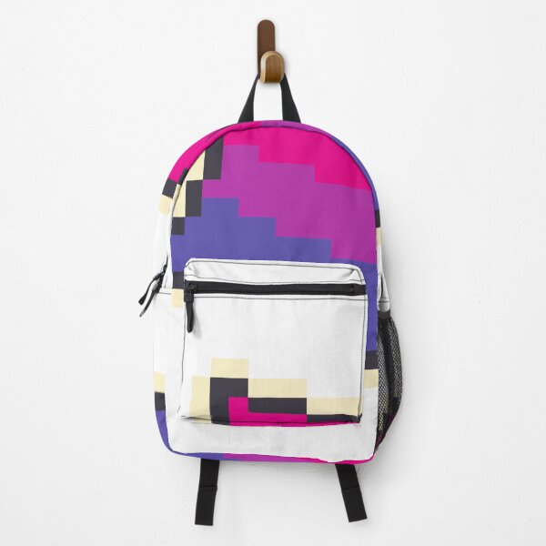 Item preview, Pixel Art Bisexual Flag designed and sold by SzmatterDesigns.