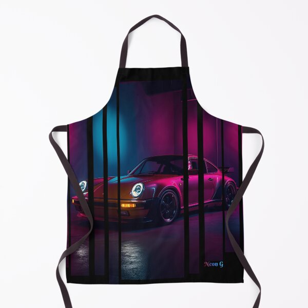 Item preview, Porsch 911 Turbo S inspired Design Vintage racing poster style, dynamic motion lines 6 designed and sold by Neon G.