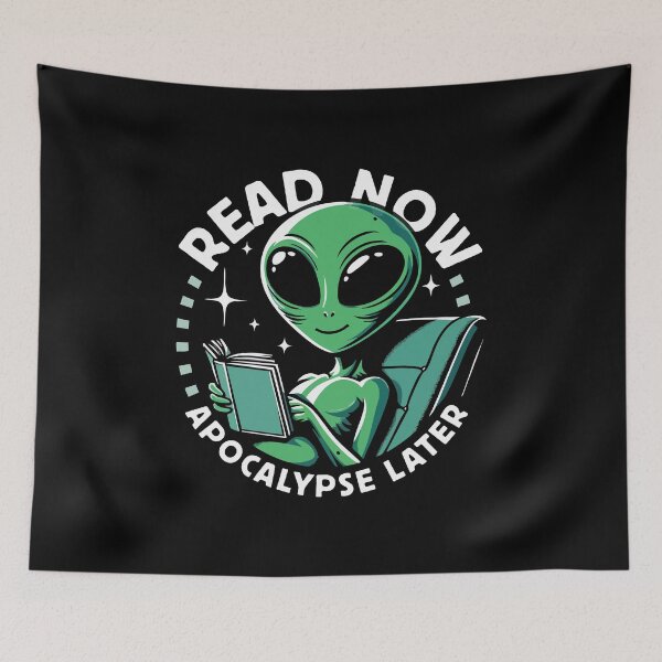 Item preview, Read Now Apocalypse Later designed and sold by Scaryzz.
