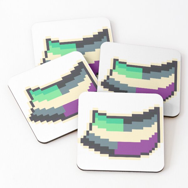 Item preview, Pixel Art AroAce Flag designed and sold by SzmatterDesigns.