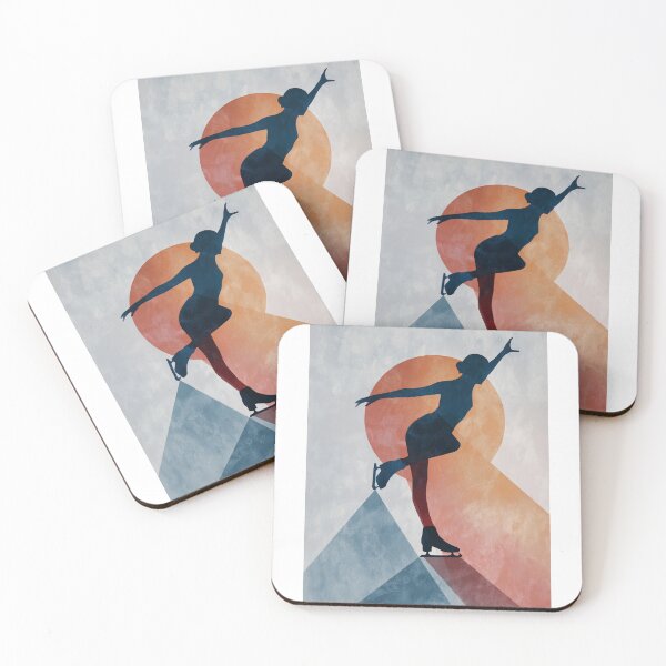 Item preview, Graceful Figure Skater Silhouette designed and sold by lautir.