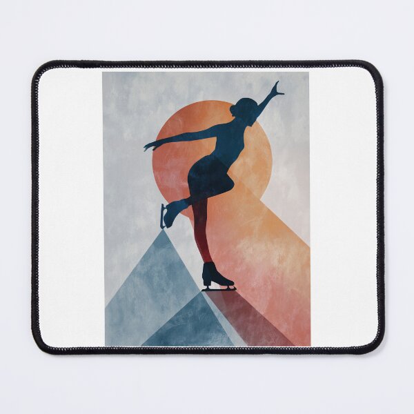 Item preview, Graceful Figure Skater Silhouette designed and sold by lautir.