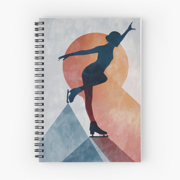 Item preview, Graceful Figure Skater Silhouette designed and sold by lautir.