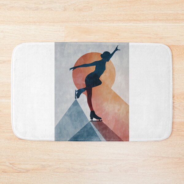 Item preview, Graceful Figure Skater Silhouette designed and sold by lautir.