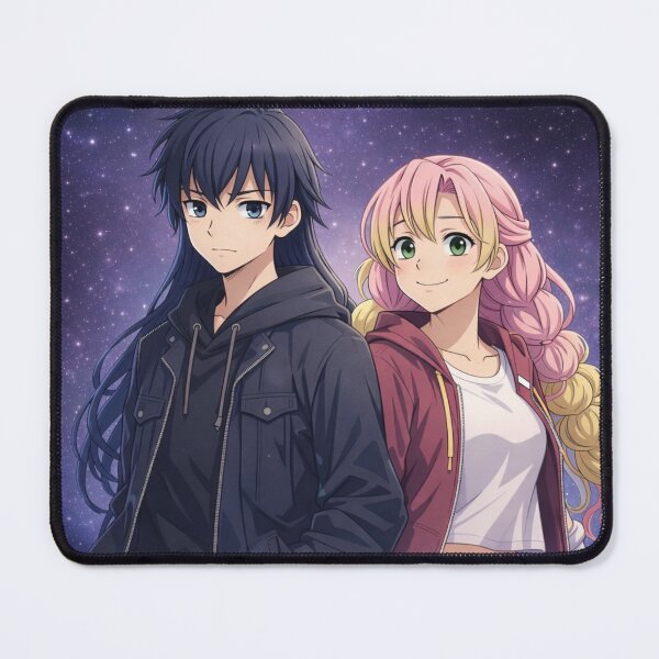 Item preview, Modern Love in Space – Minimal Character Art designed and sold by ArtByKapil.