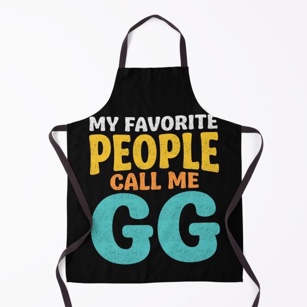 Item preview, My Favorite People Call Me GG designed and sold by FreshVibe Prints.