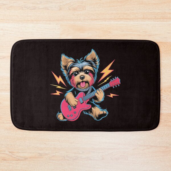 Item preview, Yorkie Rock – Guitar Shredding Dog for Yorkie Lovers designed and sold by Redgiant87x.