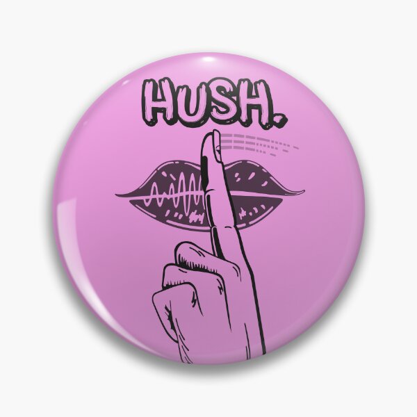Item preview, hush designed and sold by moonmorph.
