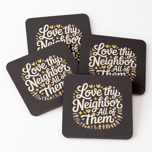 Item preview, Love Thy Neighbor All of Them – Kindness & Inclusion Statement designed and sold by Redgiant87x.
