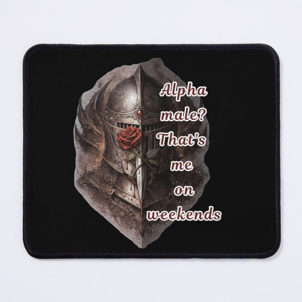 Item preview, Supporter of Dark Romance Fun | Alpha Male on Weekend Fairy Knight – Dark Romance Art designed and sold by DarkRomanceMom.