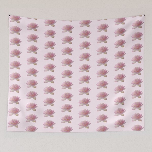 Item preview, water lily lotus flower sticker designed and sold by inainart.