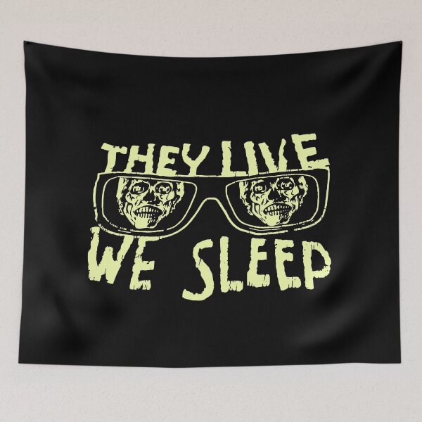 Item preview, We Sleep designed and sold by DiscoKiss - Quality printing guaranteed..