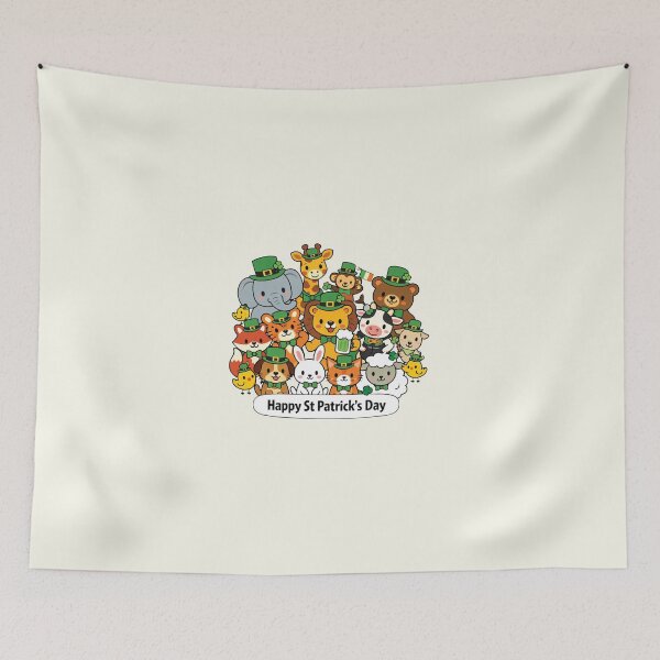 Item preview, Cute St Patrick’s Day Animals Celebration designed and sold by D4nnyBoiArt.
