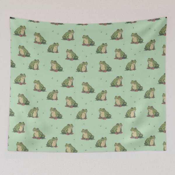 Item preview, Frogs Pattern designed and sold by xiao xuans.