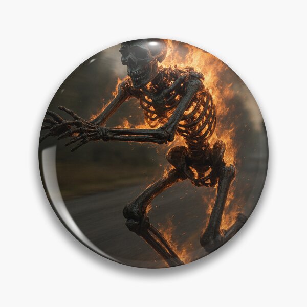 Item preview, Fire spirit skeleton  designed and sold by Burberts.